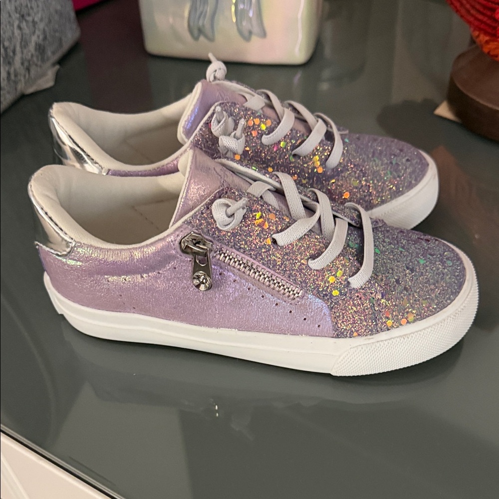 Brand New Glitter Lavender Casual Sneakers